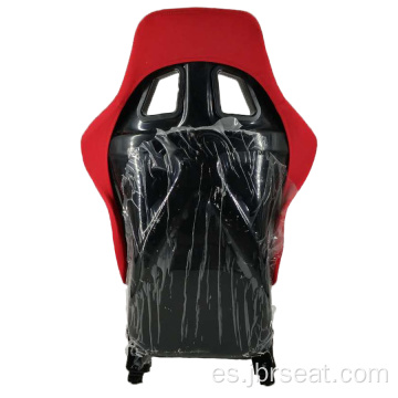 Bucket Carbono Fibra de vidrio Silla de fibra de carbono Asiento de carreras